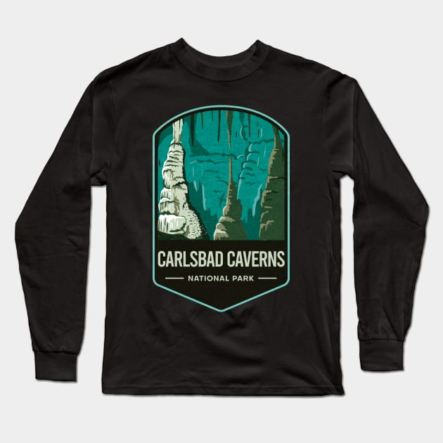 Carlsbad Caverns National Park Long Sleeve T-Shirt by JordanHolmes